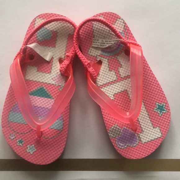 children's flip flops with back strap